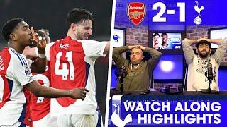 DIABOLICAL PERFORMANCE!!! Arsenal 2-1 Tottenham [WATCHALONG HIGHLIGHTS]