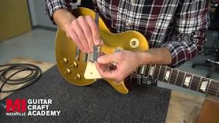 Adjusting a Tune-o-Matic Bridge – Guitar Setup and Maintenance