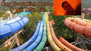 Công Viên Nước Và Những Ống Trượt Kinh Hoàng Ở Núi Thần Tài l Huy U.F.O