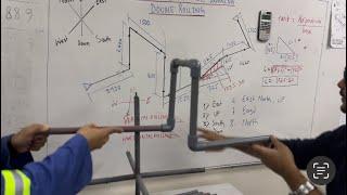 Piping Isometric Drawing Double Rolling