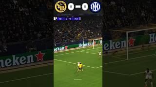 Young Boys vs Inter Milan // Champions League 24-10-2024 #football #bola #shortfootball