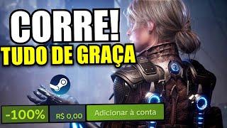 CORRE! Novos Jogos para PC de GRAÇA e Satisfactory em oportunidade FINAL!