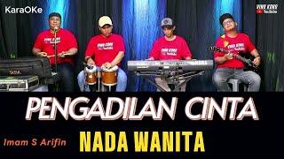 PENGADILAN CINTA - Karaoke Dangdut  [ NADA WANITA ]