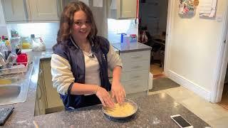 Junior Chef #Laila homemade chocolate shortbread