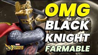 INSANE UPDATE! BLACK KNIGHT IS FARMABLE! DO NOT MISS OUT! SPOTLIGHT RAID ORBS | MARVEL Strike Force