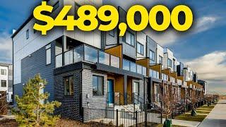 Tour a Brand New Sub-$500,000 Townhome in Calgary's East Hill Crossing!