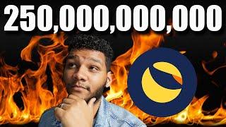 MASSIVE 250 Billion Coin #LUNC Burn!!! What Does This Mean For Terra Luna Classic?