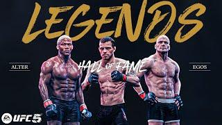 NEW UFC 5 Hall Of Fame Alter Egos + Legends!