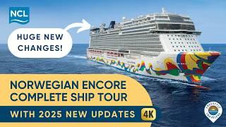 2025 Norwegian Encore Full Ship Tour & Walkthrough: Spice H20, New Dining, More at Sea, & New Spaces