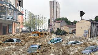 Chaos in Argentina Today! Storm, Floods Swept Away Cars, Homes in Bahia Blanca