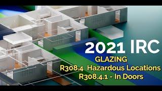 2021 IRC -  Safety Glazing in Doors