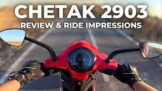 Bajaj Chetak 2903 Electric Scooter Review | Base Variant | Motorxone