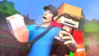 Team Fortress 2 X Minecraft (SFM Animation)