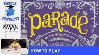 Parade Board Game - How to Play in 5 Minutes (Full CONCISE rules, drop the rulebook!)