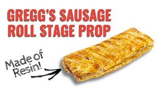 Creating a replica Gregg's Sausage Roll Stage Prop using Silicone and Resin