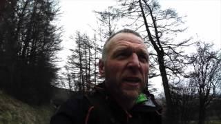 John Kynaston running the 2016 Hardmoors 55