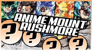 Anime Mt. Rushmore's for Each Decade