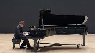 Andrew Nguyen - Beethoven Piano Sonata Op. 109 mvt I-II