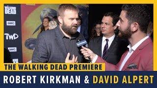 Robert Kirkman, Angela Kang and Scott Gimple - THE WALKING DEAD Season 10 Interview