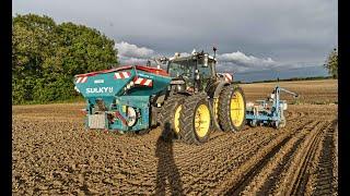 Fendt 720 Black au semis de maïs 2024 !