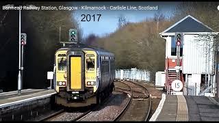 Barrhead Railway Station  & Electrification, East Renfrewshire