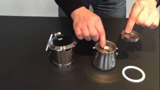 Giannini Espressokocher Giannina f. Induktion 3-6 Tassen