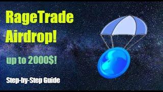  HUGE OPPORTUNITY: Prepare for the RageTrade Crypto Airdrop NOW! (Up to $1,957 in Free Crypto!)