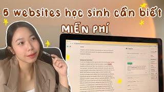 5 website tự học MIỄN PHÍ học sinh cần biết và sử dụng I sab's notes