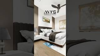 Avi's Design Studdio || Bedroom  #interiordesign #architecture #kitchen #design #viralvideo #shorts