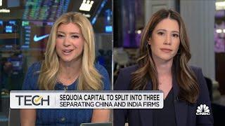 Sequoia Capital to split into three independent entities