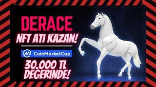 CoinMarketCap - 30.000 TL DEĞERİNDE NFT KAZAN - DeRace NFT ATI ! #CoinMarketCap #NFT #DeRace