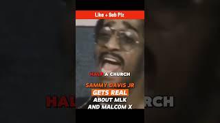 Sammy Davis Jr Gets Brutally Honest on Malcolm X & MLK #CivilRights #BlackHistory #rare
