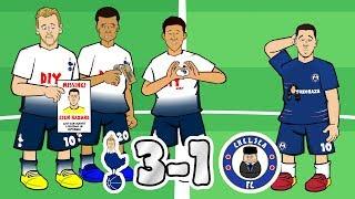 TOTTENHAM vs CHELSEA 3-1! Glory Glory Tottenham Hotspur! (Parody Goals Highlights)