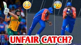 DEBATE OVER! Suryakumar Yadav Catch Controversy! | India Vs South Africa T20 World Cup News