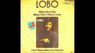 Where were you when I was falling in love / Lobo.