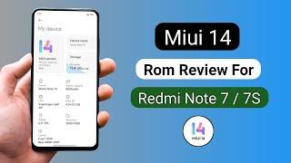 Miui 14 Rom Review For Redmi Note 7 / 7S