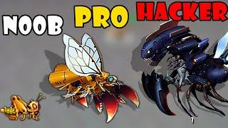 NOOB vs PRO vs HACKER - Insect Evolution Full Gameplay Android & iOS (Part 887)