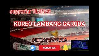 supporter TIMNAS koreo lambang GARUDA. #timnasindonesia #supporterindonesia