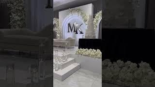 Luxury Wedding Decoration | Elegant theme #wedding  #LuxuryWedding #WeddingDecor #ElegantEvents