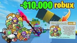 Rich Idiot Spends $10,000 on Beesmas! - Bee Swarm Simulator