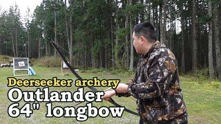 One of the Best From Our Longbow Line - The Deerseeker archery Outlander 64" longbow