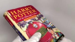 Harry Potter and the Philosopher's Stone, HARDCOVER, First Printing, HOLY GRAIL, J.K. Rowling