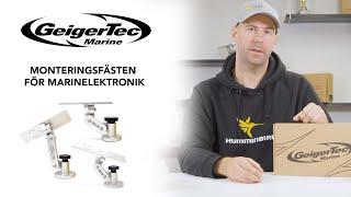 Introduktionsfilm: GeigerTec - Monteringsfästen för marinelektronik