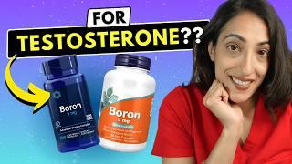 Does Boron Really Boost Testosterone? Urologist Explains