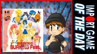 ASUKA 120% MAXIMA BURNING FEST for PC Engine CD | Import Game of the Day