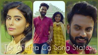 TOR CHEHRA CG SONG STATUS  | JAGESH️POOJA SHARMA | MONIKA VERMA️TOSHANT KUMAR | TOR CHEHRA STATUS