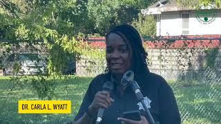 Dr  Carla L  Wyatt at 5th Ward Islamic Center Faith & Blue