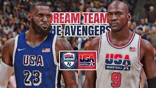 DREAM TEAM vs THE AVENGERS | NBA 2K24 (PS5)