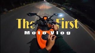 First Moto Vlog with KTM RC 200 | ft. DJI Osmo Action 5 Pro