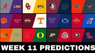 College Football Picks & *PREDICTIONS* for Week 11